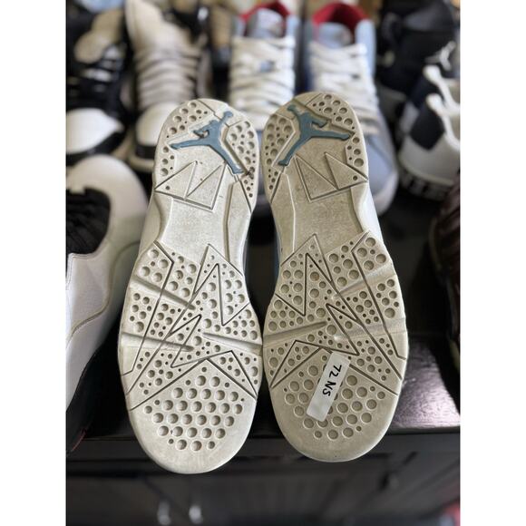 Size 6.5 (GS) - Jordan 7 Retro High Pantone NBS155 - Picture 5 of 5